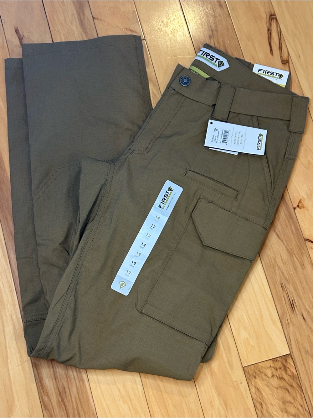 NWT First Tactical Women’s V2 Cargo Tactical Duty Pants Coyote Brown 12 Tall - Picture 11 of 12